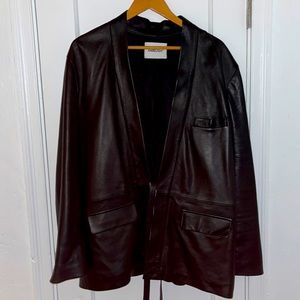 COPY - AMBUSH - black Lambskin kimono style jacket of the highest order. What a…